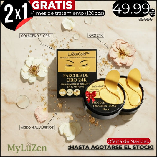 LuZenGold™ – Elimina bolsas y ojeras en 15 minutos con Oro 24K