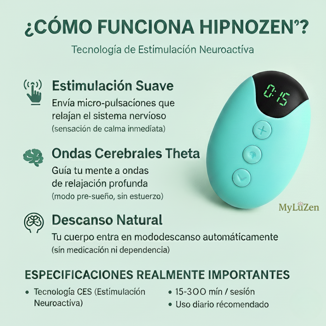 HipnoZen™ Duerme profundo y calma tu mente en minutos!!